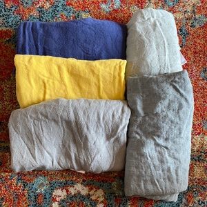 Bundle of 5 Baby Tula Swaddles